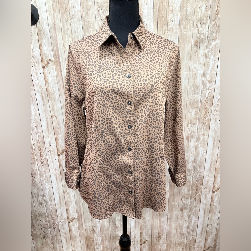 Chico's Leopard Print‎ Top